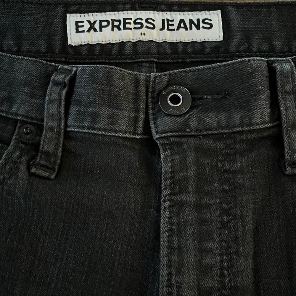 Express Ribbed Jeans 33x32 - Picture 6 of 6